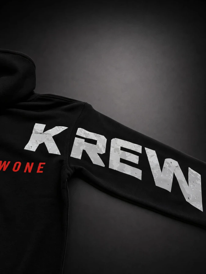 Prawy rękaw bluzy motocyklowej CZARNA KREW