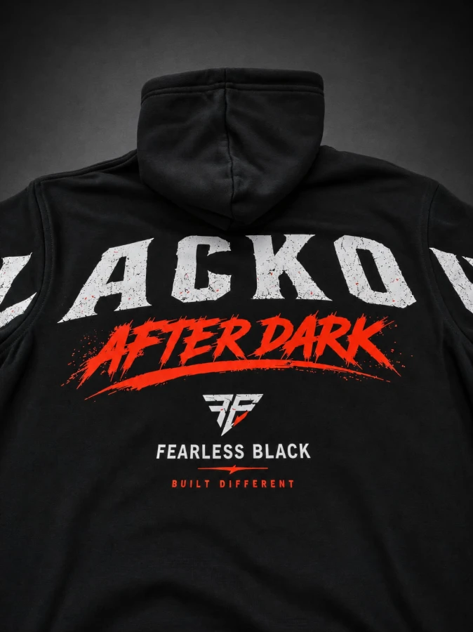 Bluza AFTER DARK – ujęcie 3/4 z tyłu.