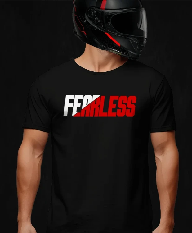 Look mom I can fly, męska czarna koszulka motocyklowa, koszulka dla motocyklisty, koszulki dla motocyklistów, koszulki motocyklowe, koszulka na motor, koszulka fearless, koszulki fearless, f.webp