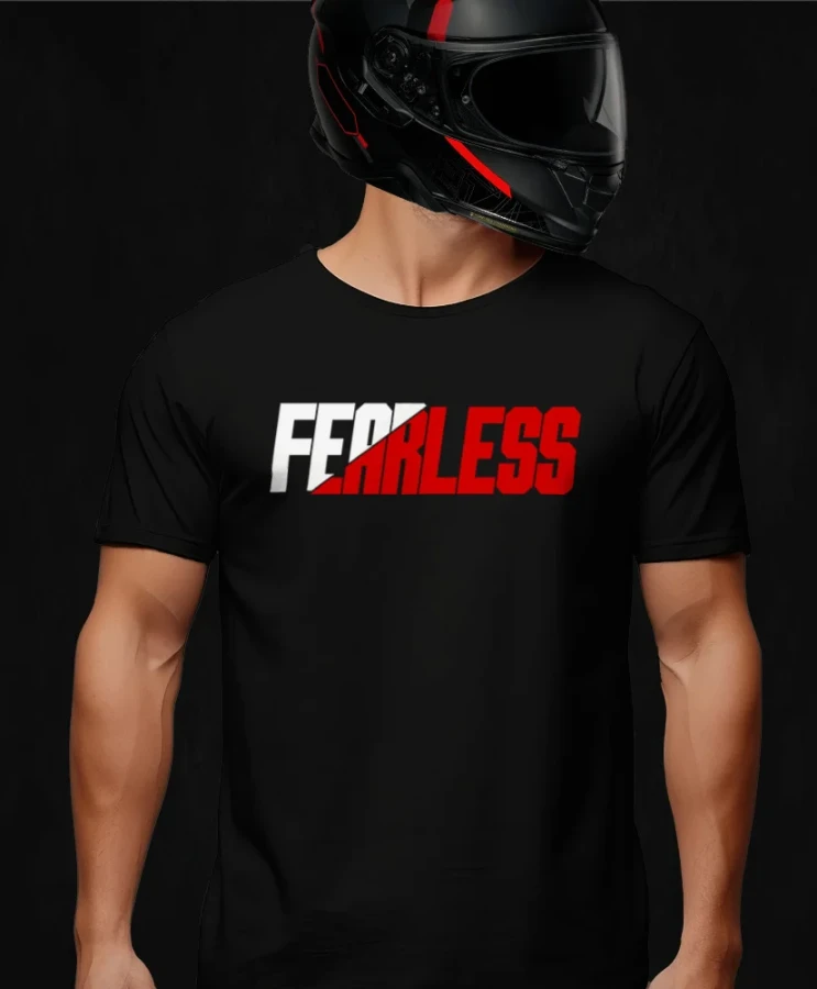 Look mom I can fly, męska czarna koszulka motocyklowa, koszulka dla motocyklisty, koszulki dla motocyklistów, koszulki motocyklowe, koszulka na motor, koszulka fearless, koszulki fearless, f.webp