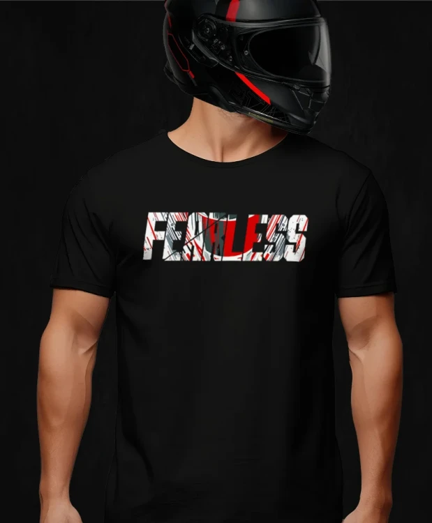 Urodzony by jeździć motocyklem, męska czarna koszulka motocyklowa, koszulka dla motocyklisty, koszulki dla motocyklistów, koszulki motocyklowe, koszulka fearless, koszulki fearless, koszulka motocyklowa, f.webp