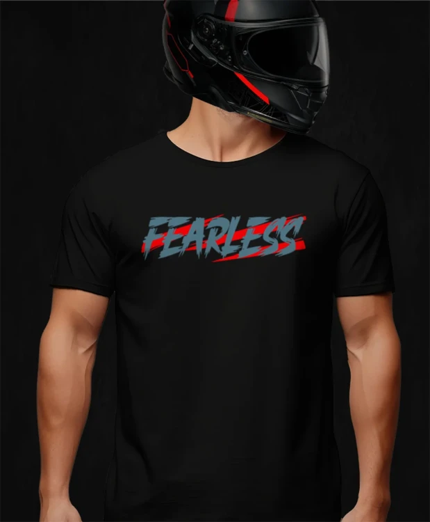 Venom, męska czarna koszulka motocyklowa, koszulka dla motocyklisty, koszulki dla motocyklistów, koszulki motocyklowe, koszulka na motor, koszulka fearless, koszulki fearless, koszulka motocyklowa, front.webp