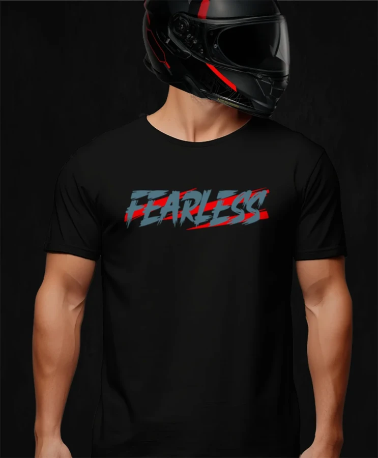 Venom, męska czarna koszulka motocyklowa, koszulka dla motocyklisty, koszulki dla motocyklistów, koszulki motocyklowe, koszulka na motor, koszulka fearless, koszulki fearless, koszulka motocyklowa, front.webp