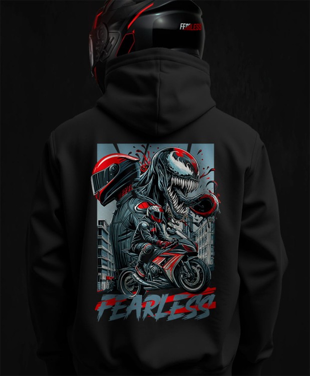 Venom, męska bluza motocyklowa, bluza dla motocyklistki, bluza dla motocyklisty, bluzy motocyklowe, bluza na motor, na prezent dla fanów motocykli, bluza fearless, bluzy fearless, bluza motocyklowa.jpg