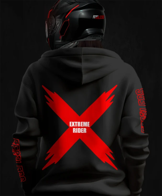 Extreme rider, damska bluza motocyklowa, bluza dla motocyklistki, bluza dla motocyklisty, bluzy motocyklowe, bluza na motor, na prezent dla fanów motocykli, bluza fearless, bluza motocyk.webp